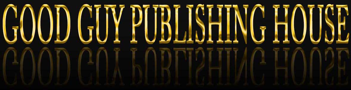 Good Guy Publishing House in gold 3D letters